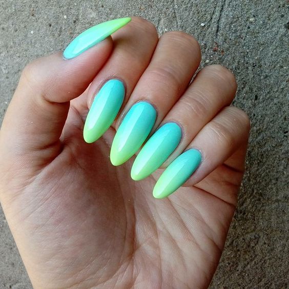 30 Gorgeous And Trendy Summer Ombre Nail Designs