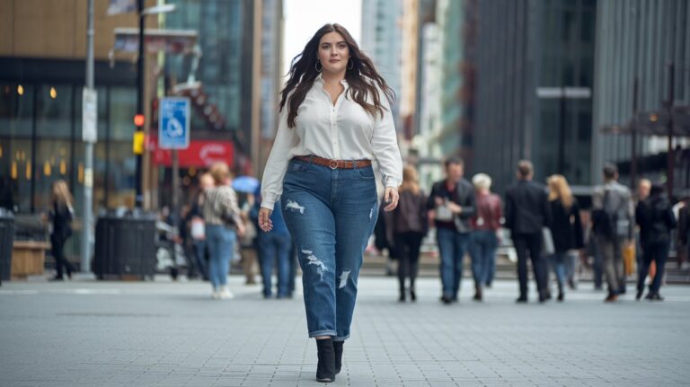 21 Plus Size Jeans Outfit Ideas to Elevate Your Style