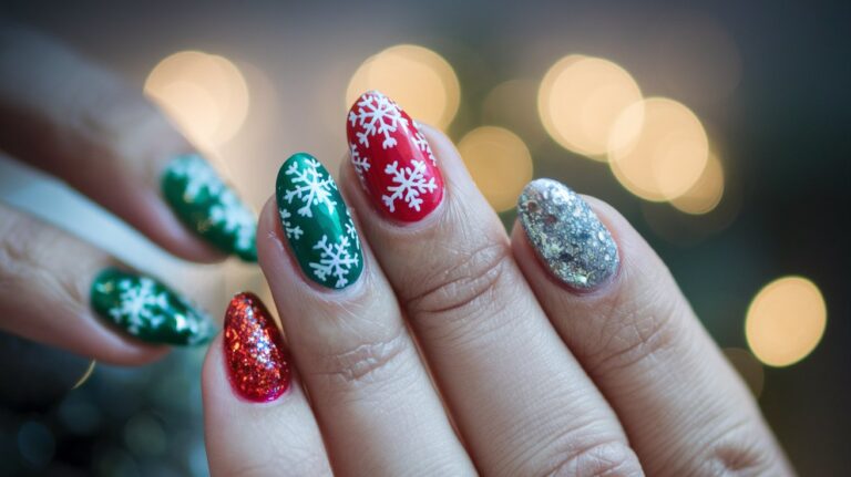 25 Trendy Christmas Nails To Impress Everyone