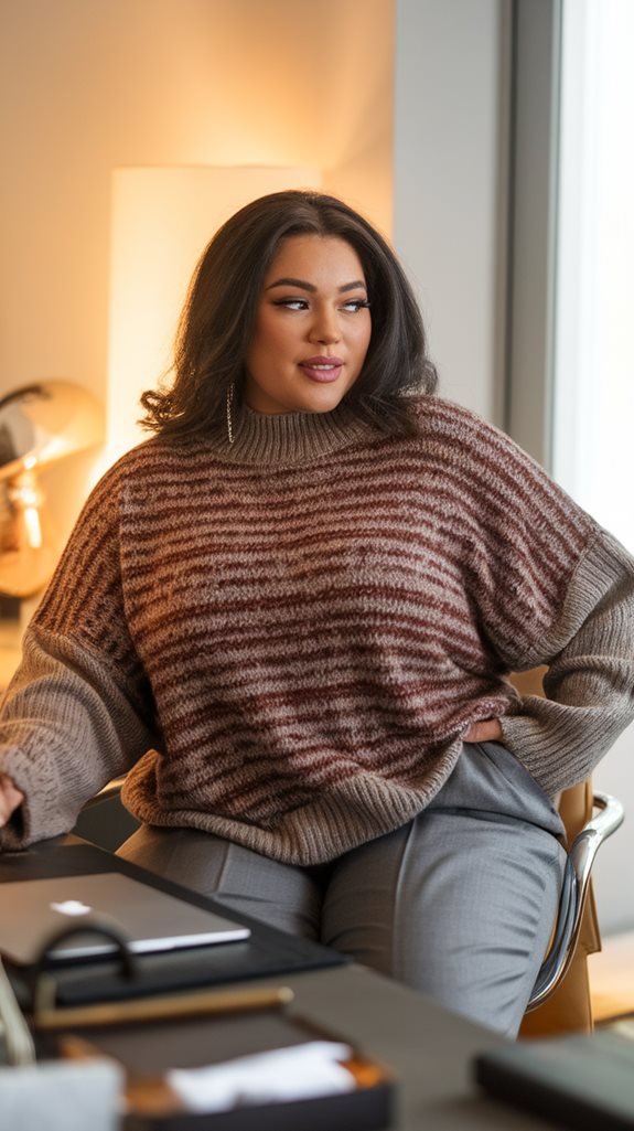 cozy knit sweater bliss