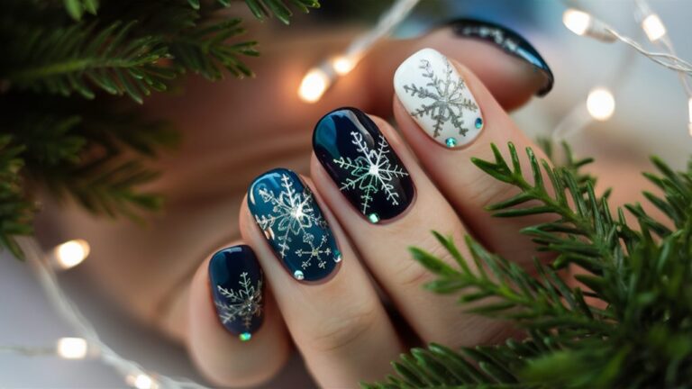 25 December Nail Ideas to Shine Bright