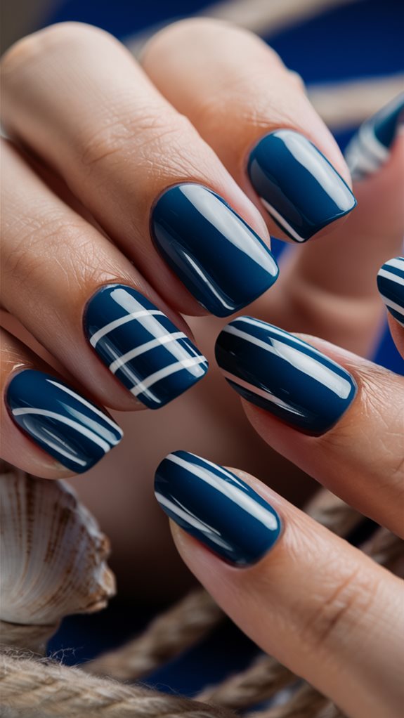 nautical striped pattern design