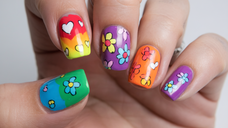 25 Colorful Acrylic Nails