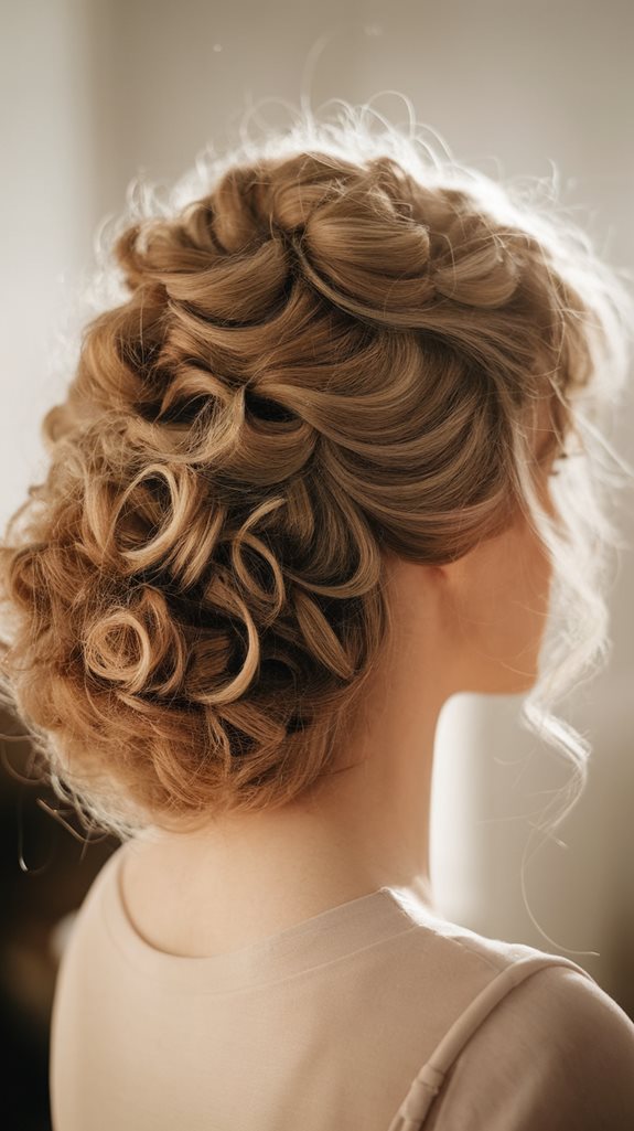 elegant low bun hairstyle