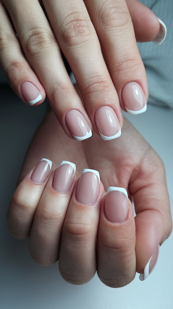 elegant minimalist nail design