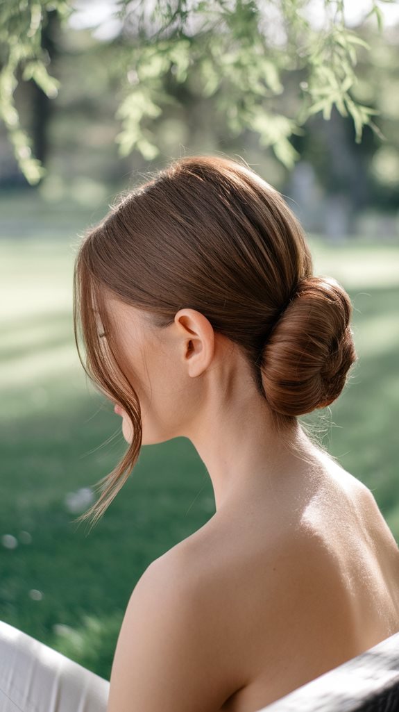 elegant twisted hairstyle updo