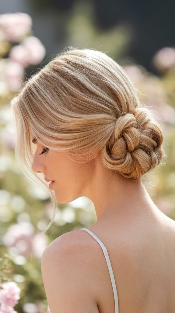 elegant updo hairstyle technique