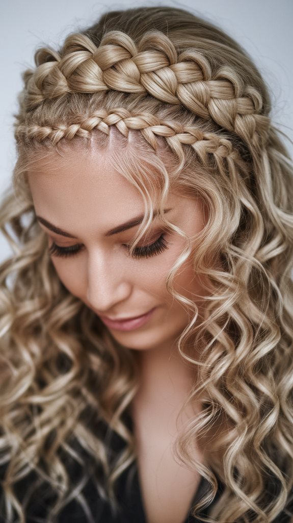 elegant woven hair accessory