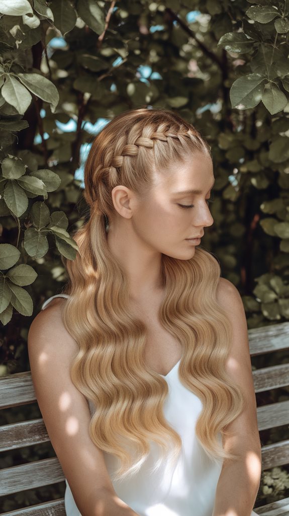 interwoven hair styling technique