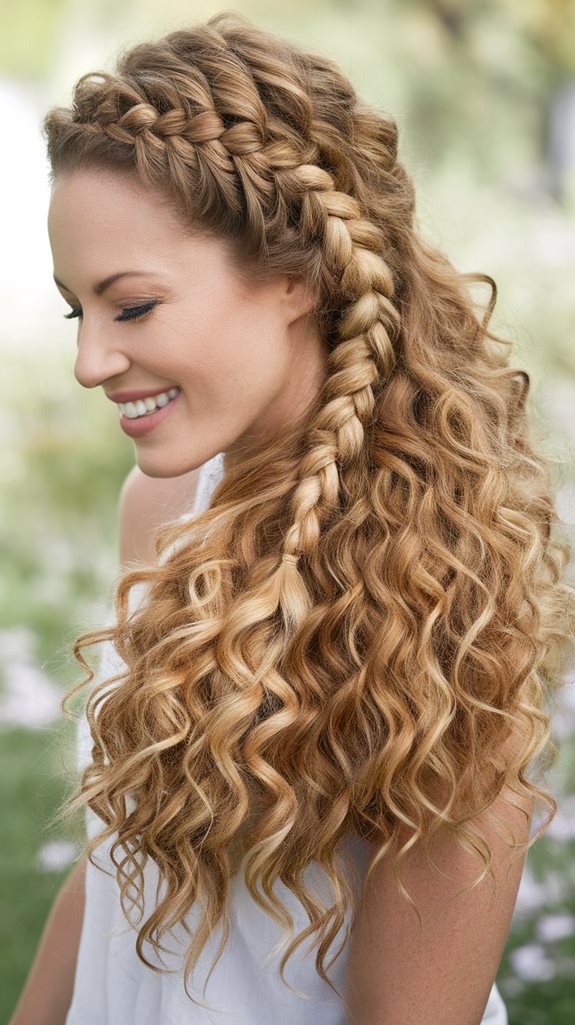 intricate hair weaving technique