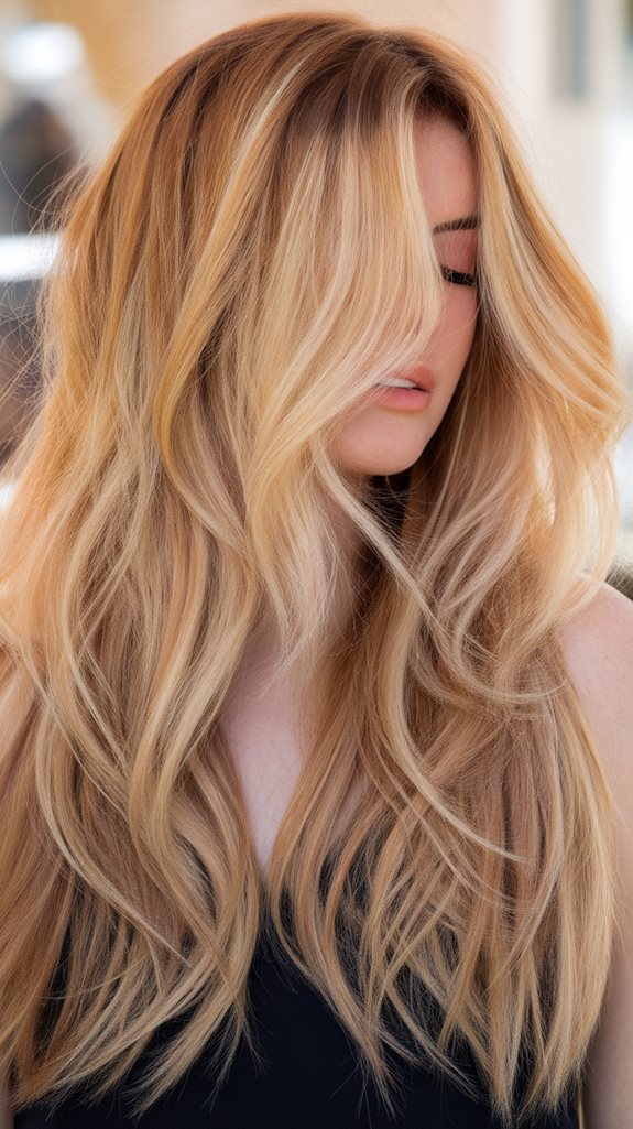 radiant highlighted hair color