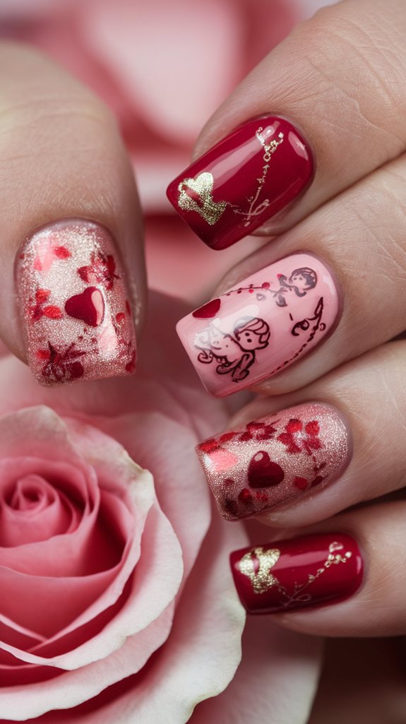 romantic designs for stamping