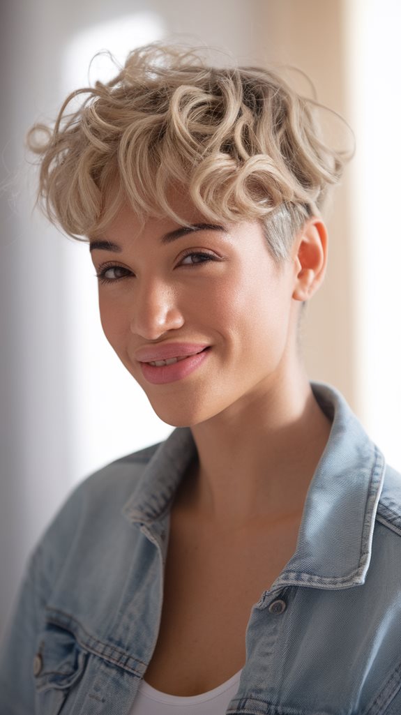 short curly hairstyle trend