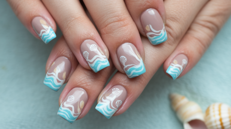 21 Gel Beach Nails