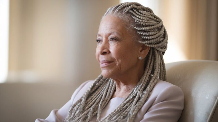 22 Braids for Older Black Women Over 50