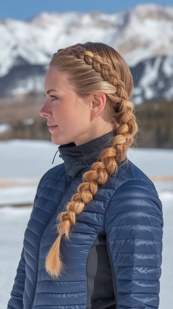 intricate braided hairstyle technique