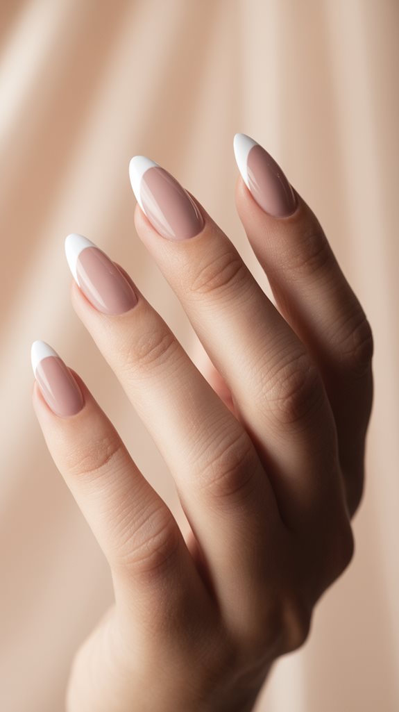 simple elegant nail design