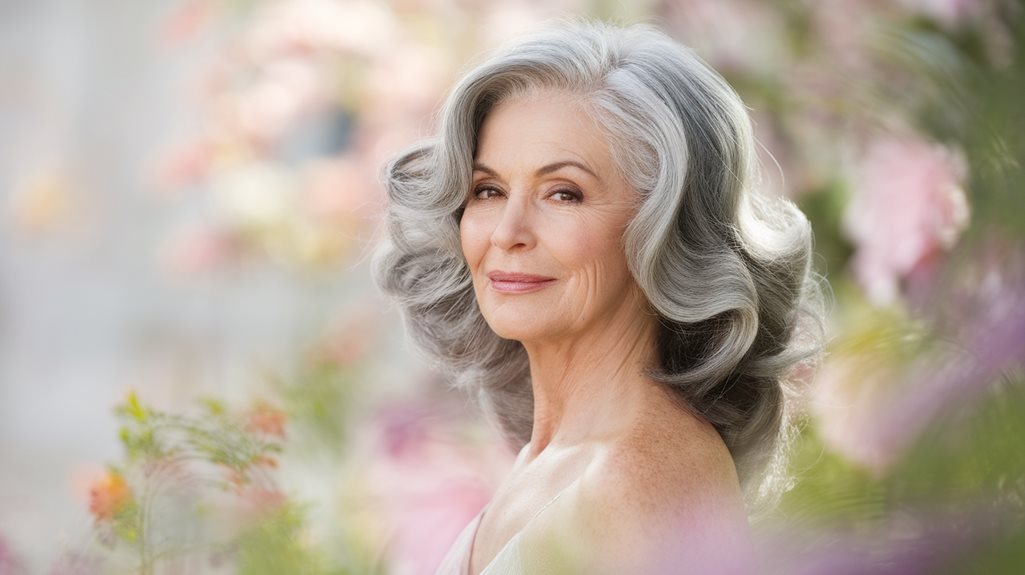 stylish gray hairstyles for seniors