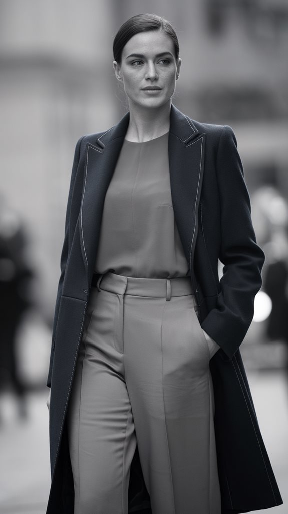 tailored jacket with trousers