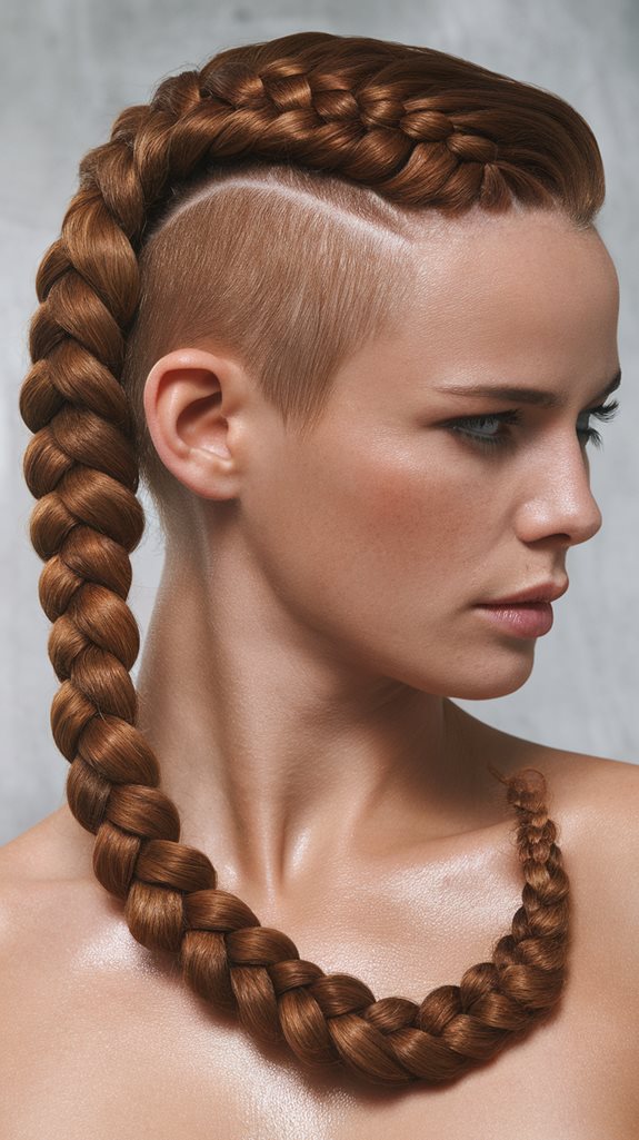 traditional viking hair style