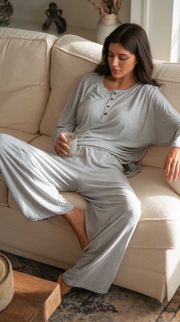 casual comfortable loungewear set