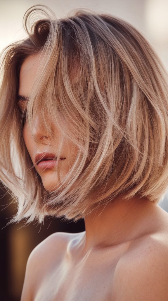 messy short hairstyle trend