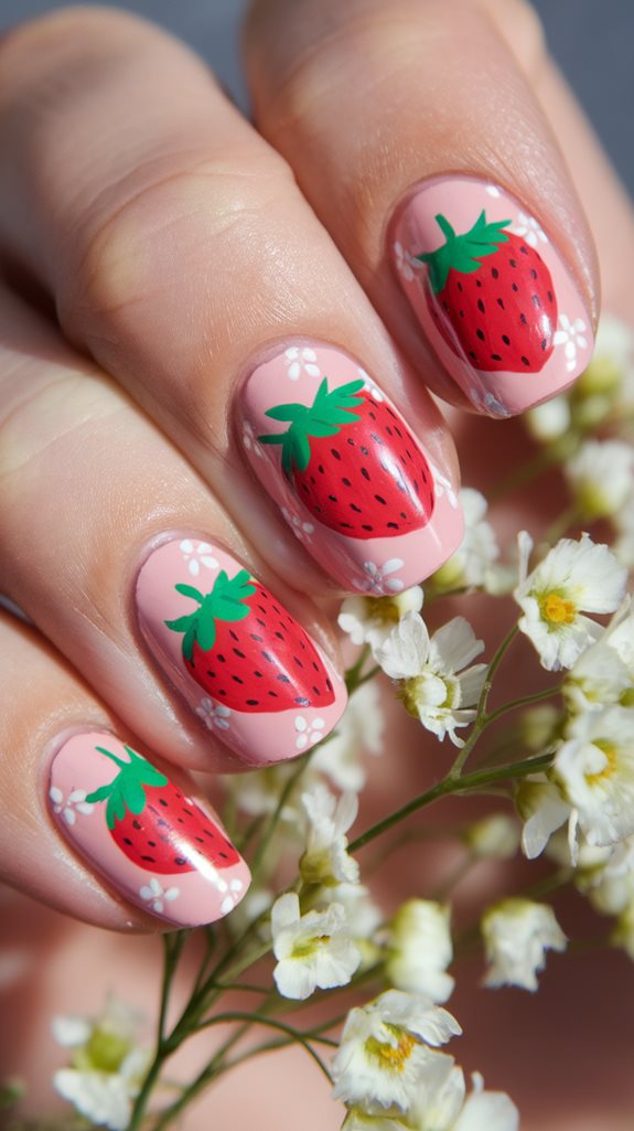 strawberry floral blend delight