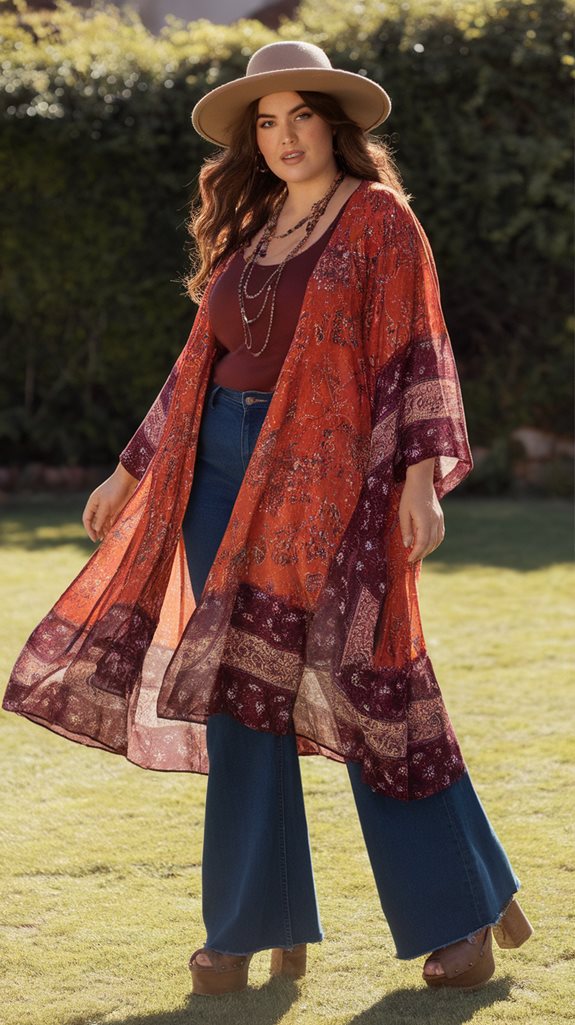 stylish bohemian outerwear option