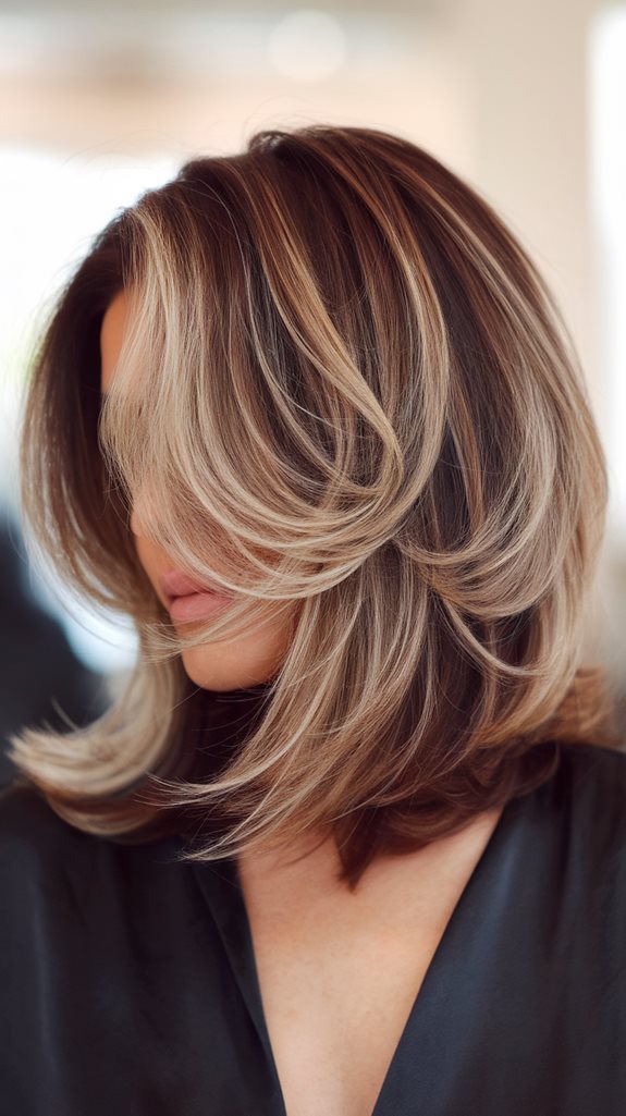 stylish multi layered haircut