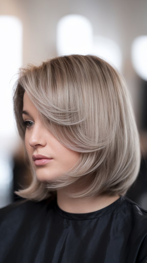 tapered layers in bob