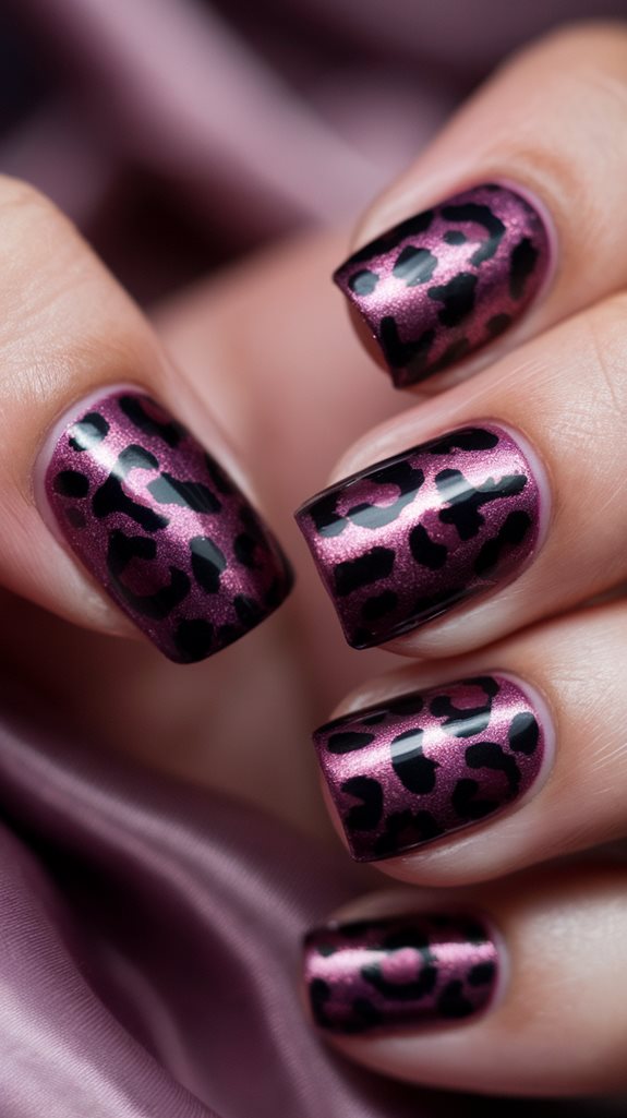 vibrant animal print design