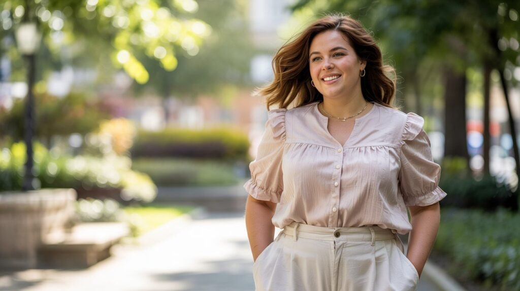 plus size mom outfits