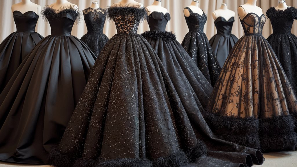 elegant black gown inspirations