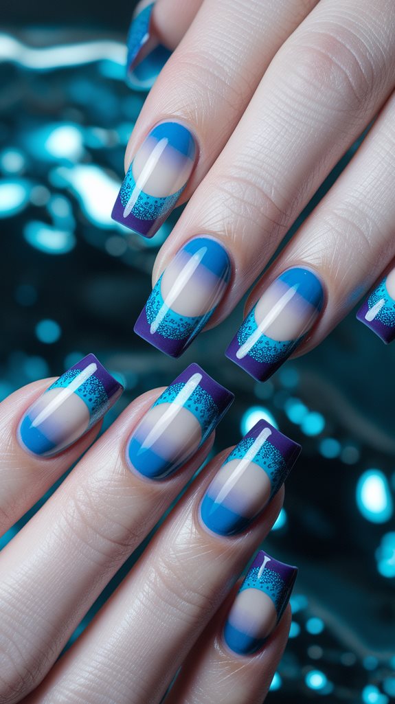aqua colored shades of beauty
