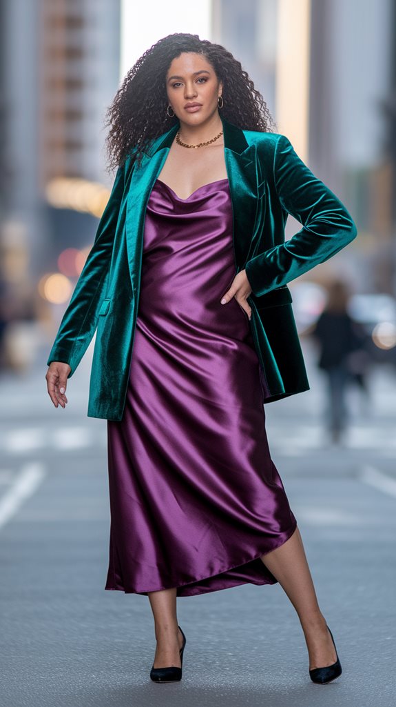 chic evening wear ensemble