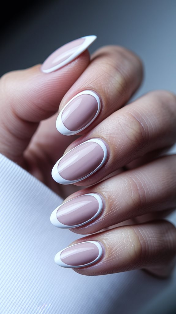 elegant manicure design technique