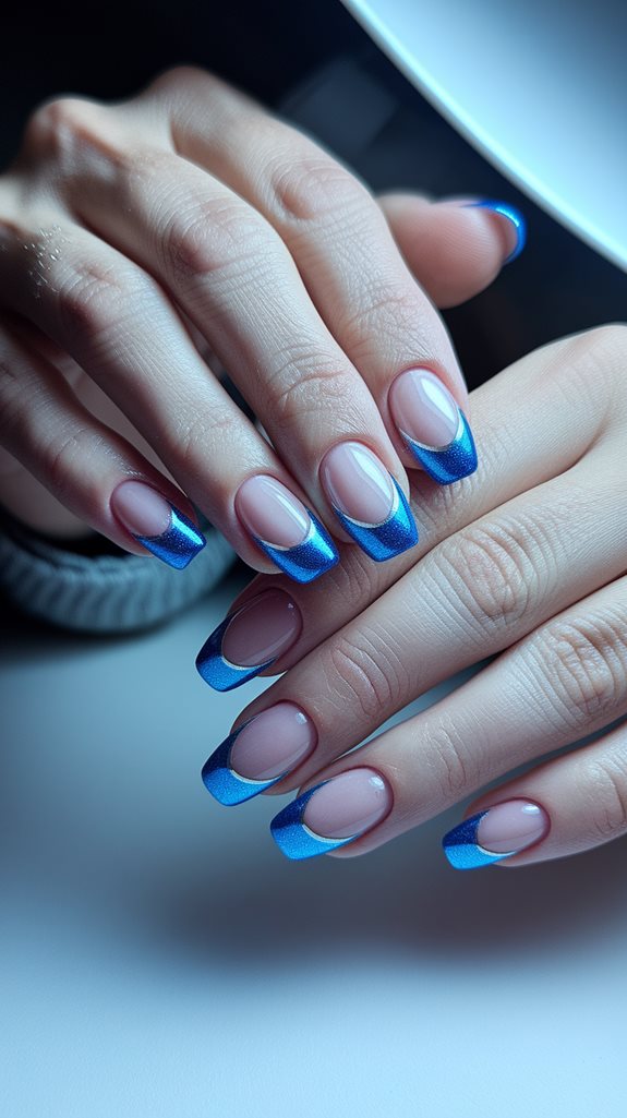 elegant metallic color blend