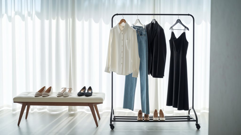 identify essential wardrobe staples