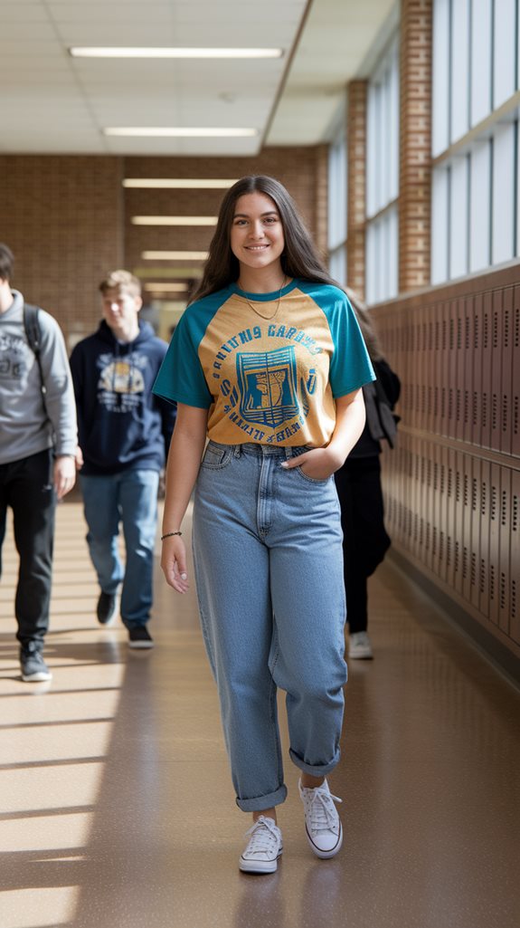 retro style graphic shirt