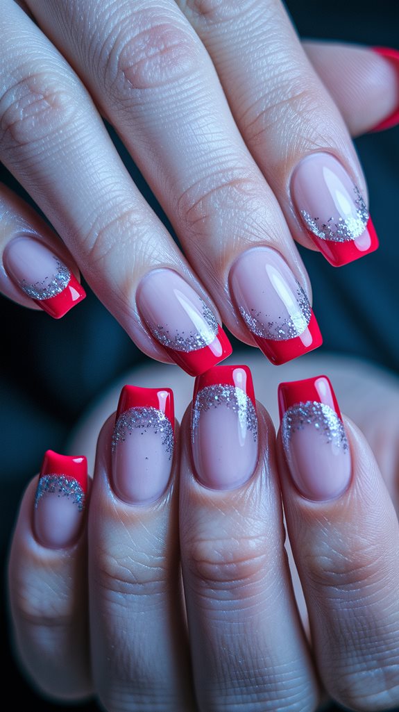 vibrant shimmering color combination