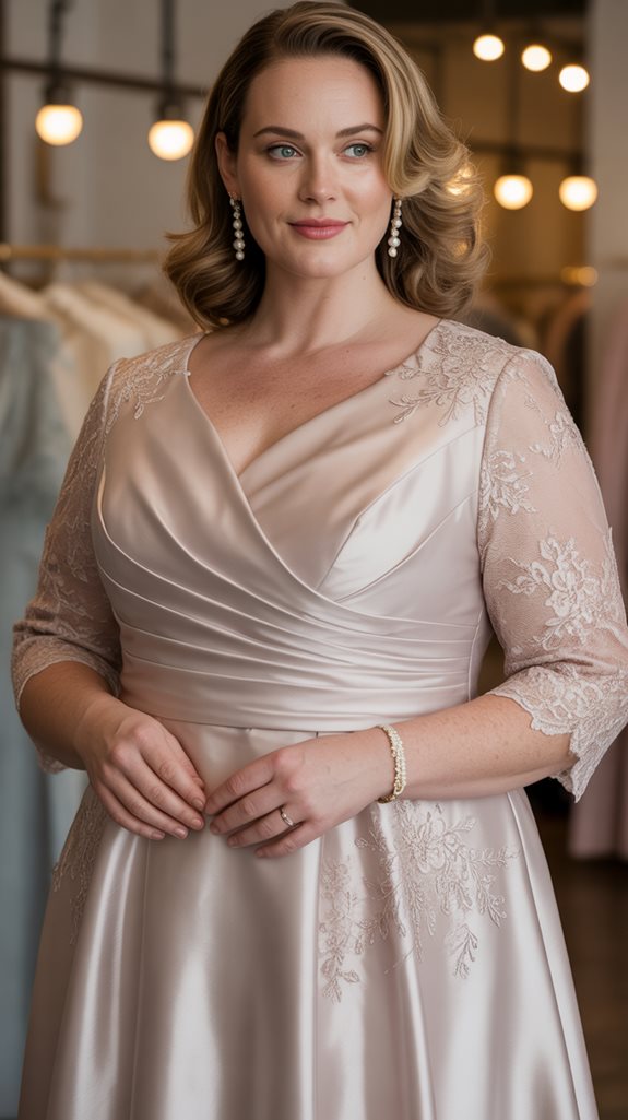 chic belted midi dress