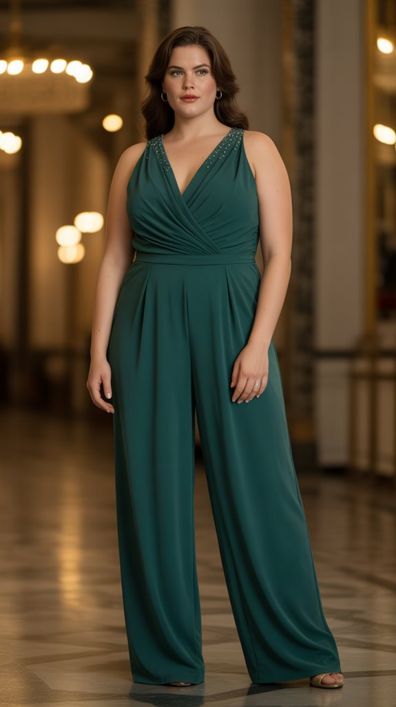 chic plus size jumpsuit elegance