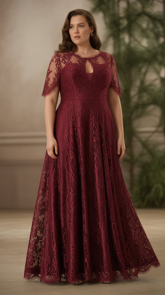 elegant lace dress versatility