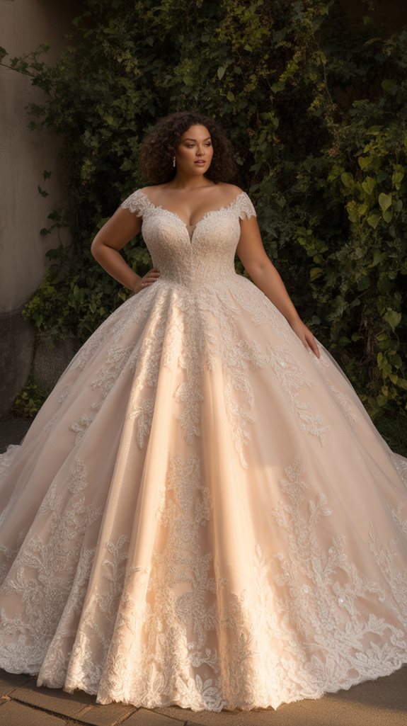 fairy tale wedding gown elegance