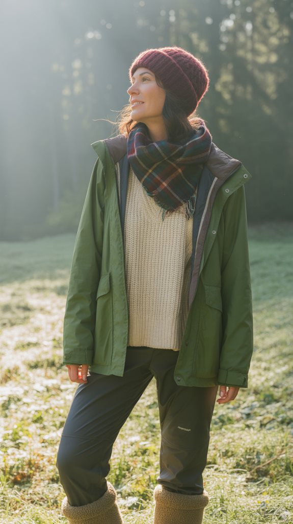 layered camping outfit essentials