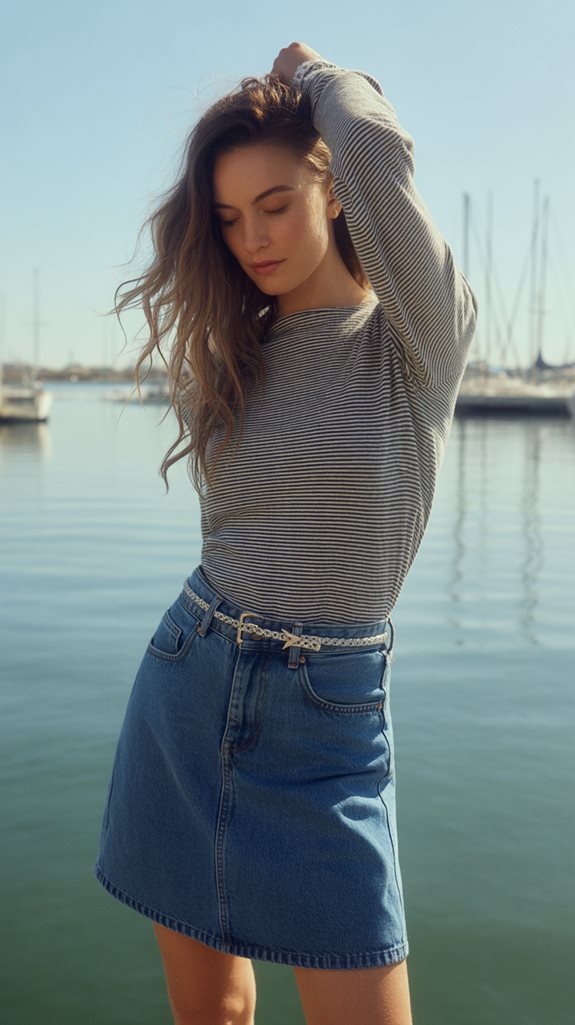 nautical striped top style