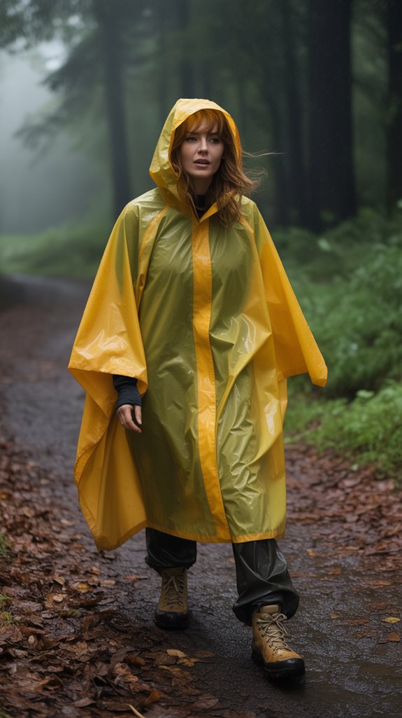 stylish rainy day hiking gear