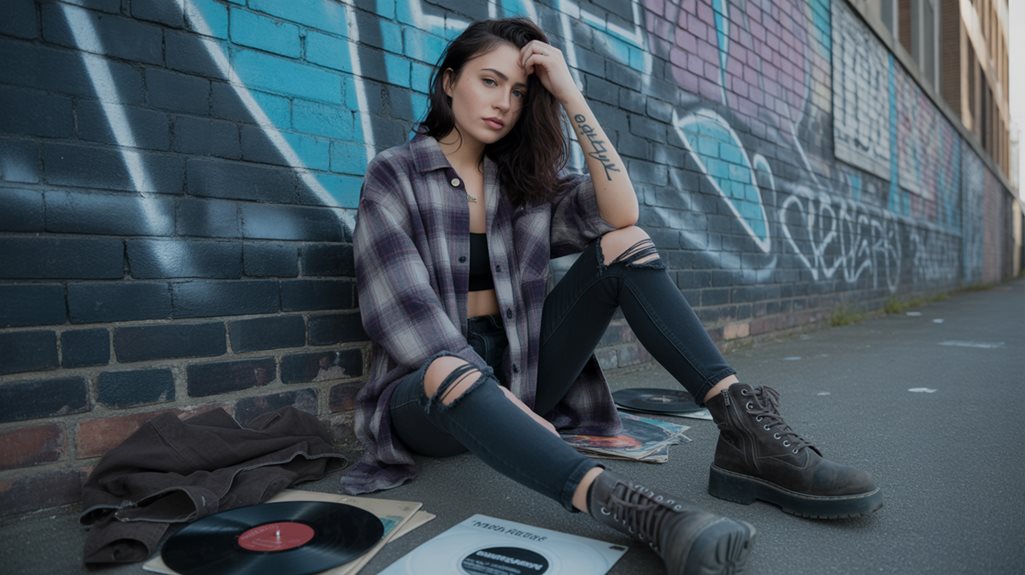 stylish women s grunge fashion