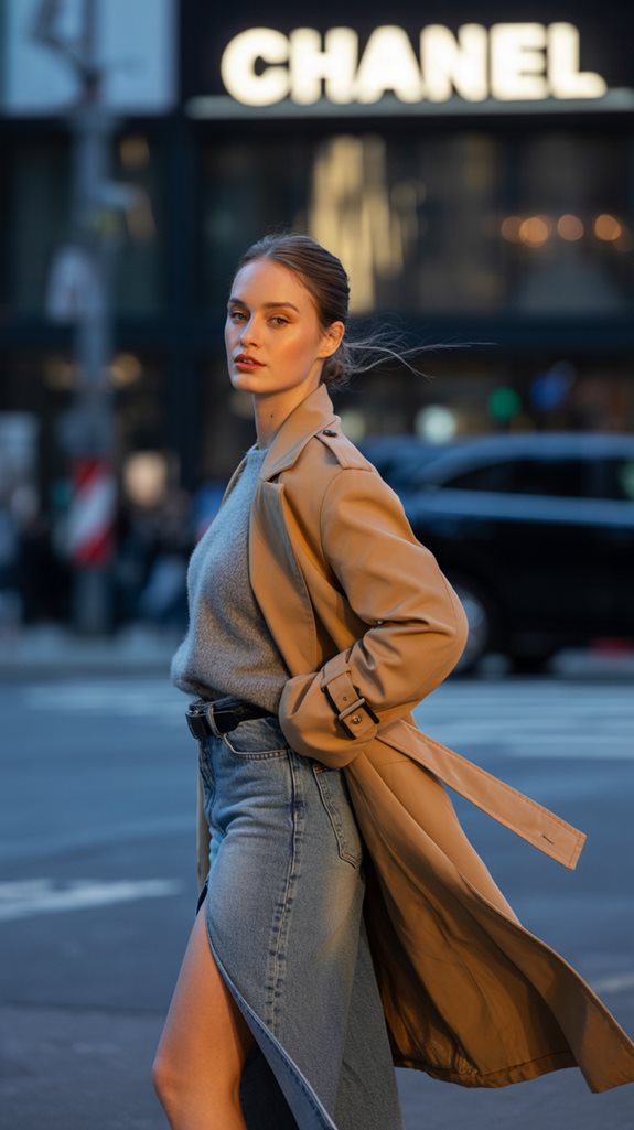 trench coat layering essentials