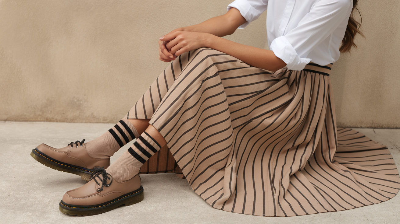 Long Maxi Skirt Outfits
